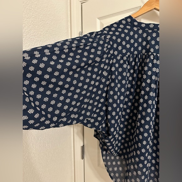 Anthropologie Dolman Sleeve Blouse Sz L - Picture 4 of 7